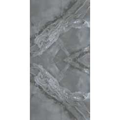 Marea dark grey book match rectified parlak nano  Керамогранит